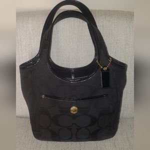 Coach Ergo tote with brass hardware super clean looks like new
